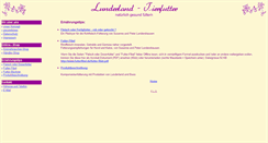 Desktop Screenshot of futterfibel.de